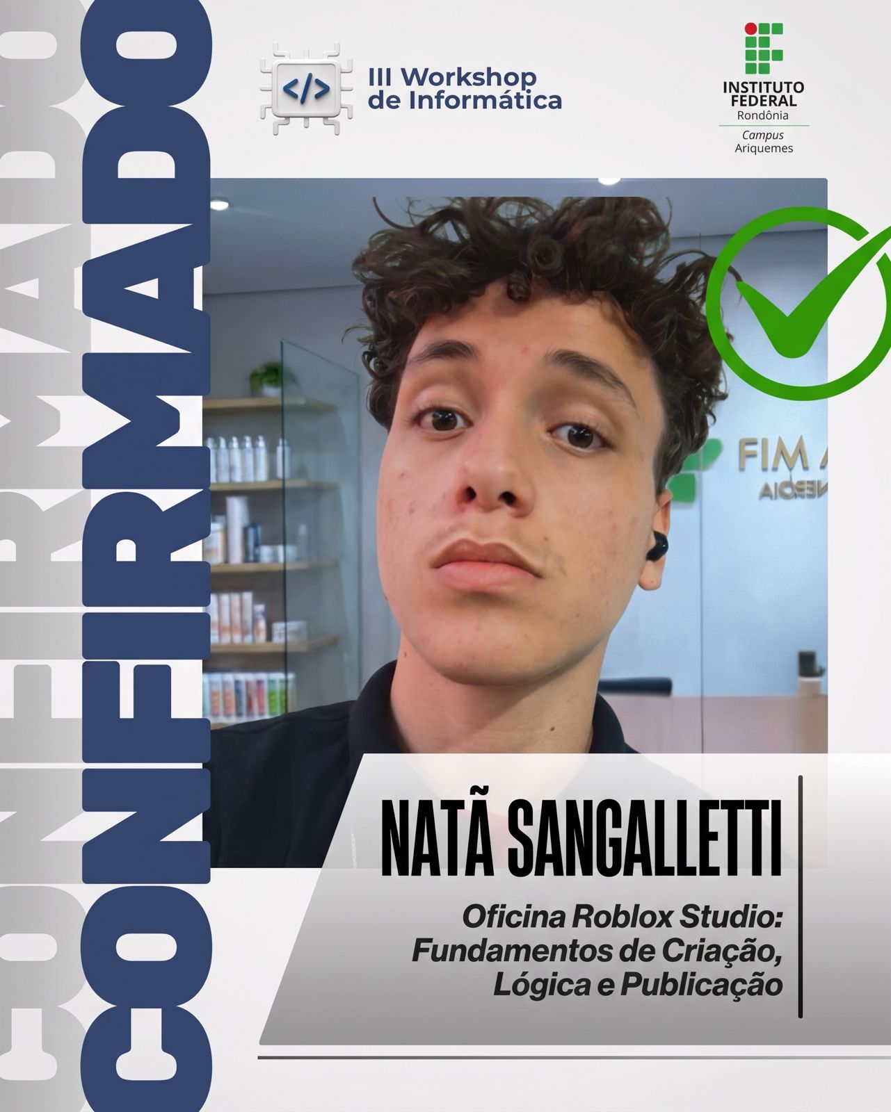 Atividade em edição anterior do IFROmatizando